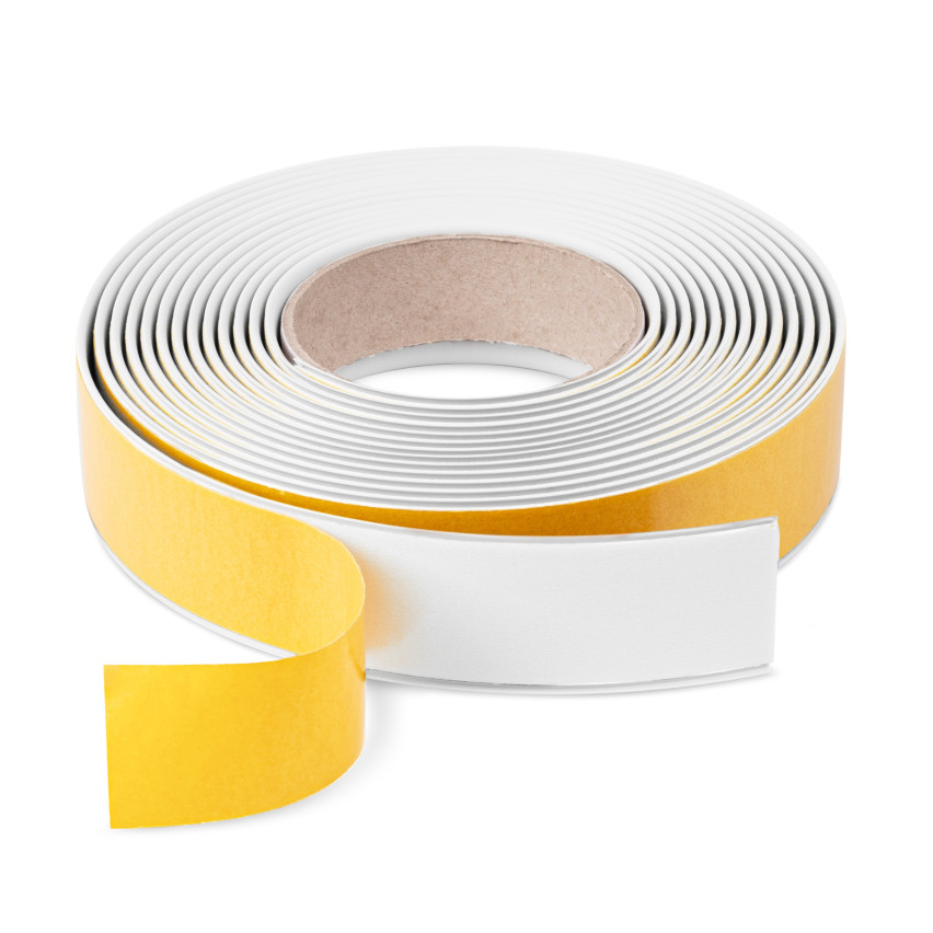 Självhäftande tröskellist PVC vit LP