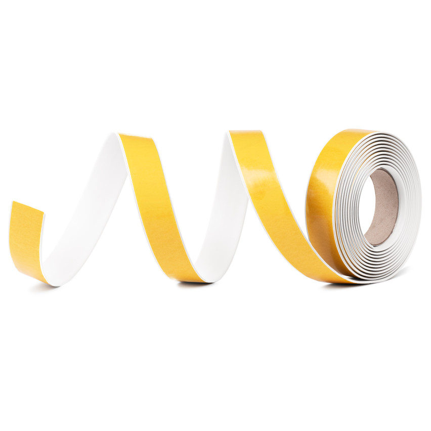 Självhäftande tröskellist PVC vit LP