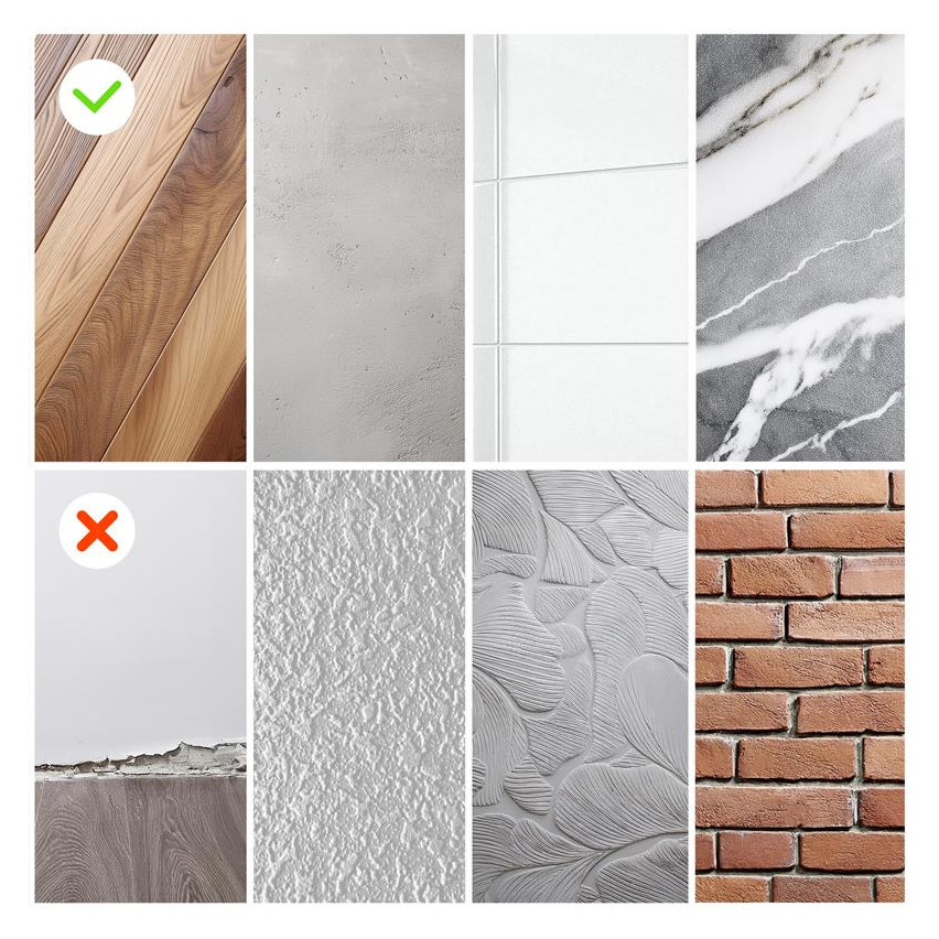 Dekorlister PVC självhäftande, avslutningslist, dekorativ, svart