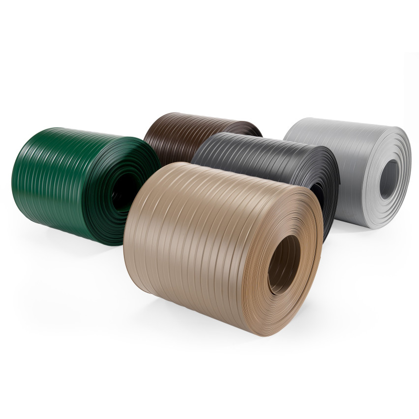 Insynsskydd PVC för trädgården och balkongen  UV-beständig, 900 g/m2, brun