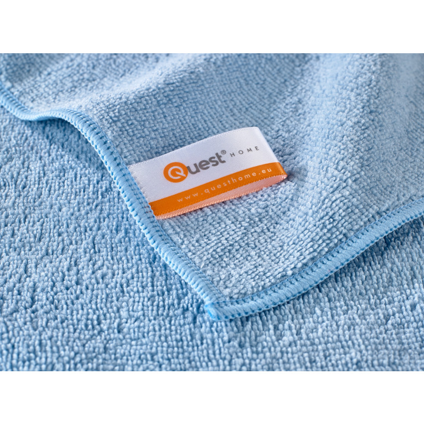 Mikrofiberduk för tvätt och polering av karosseri, bilvårdsduk PREMIUM - So Shiny, ljusblå