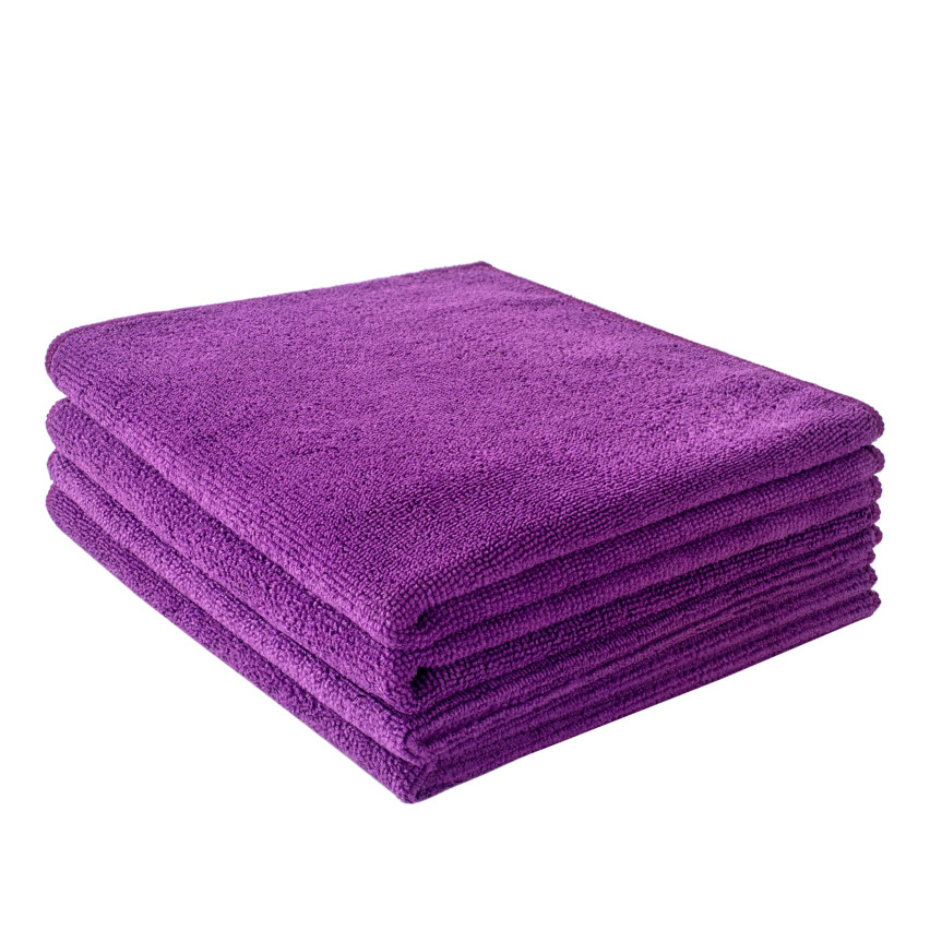 Mikrofiberduk,universal rengöringsduk PREMIUM - All Purple, lila