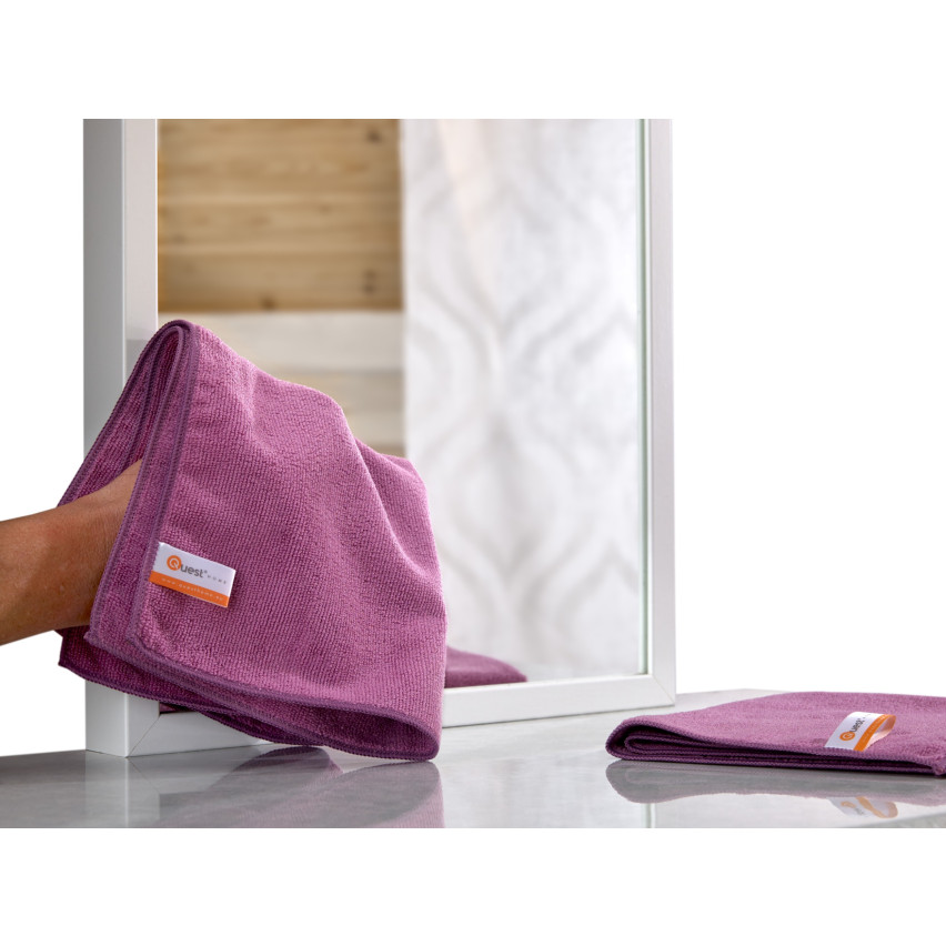 Mikrofiberduk, universal rengöringsduk PREMIUM - All Green, Rosa