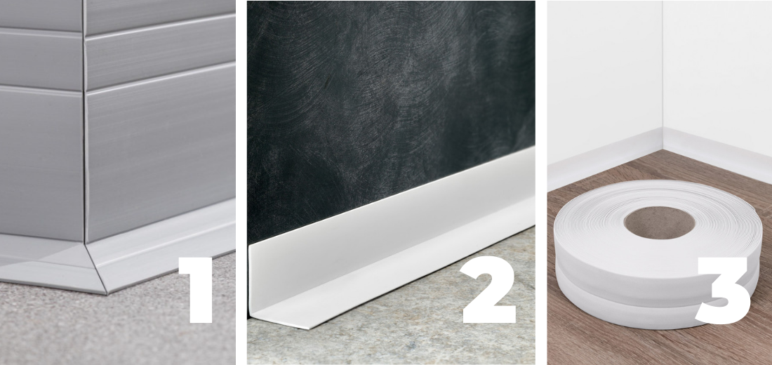 3 Smarta sätt att avsluta golvet – Med golvlist, universallist och hörnskyddslist